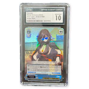 2023 Azur Lane Georgia Kan-Sen Weiss Schwarz Super Rare Foil CGC 10 Gem Mint JPN